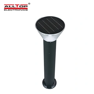 ALLTOP Waterproof ip65 outdoor dusk to dawn 5w all in one led solar garden light