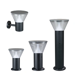 ALLTOP Waterproof ip65 outdoor dusk to dawn 5w all in one led solar garden light