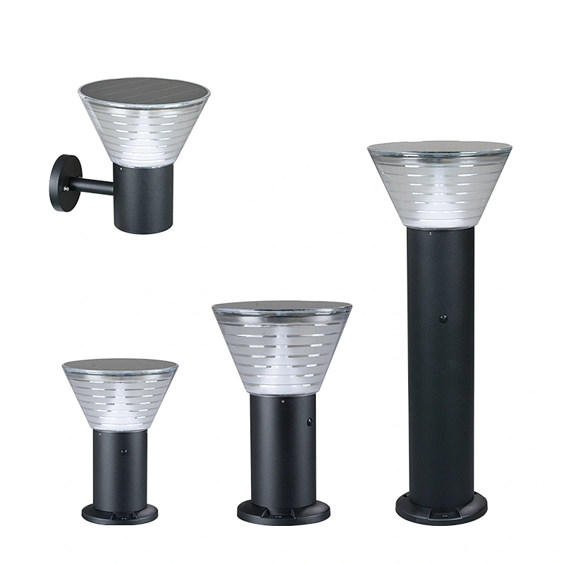 ALLTOP Waterproof ip65 outdoor dusk to dawn 5w all in one led solar garden light