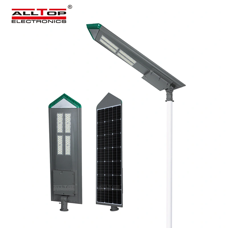 ALLTOP 2020 New design die-cast aluminum IP65 waterproof 180w outdoor all in one solar led street light