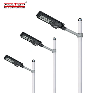 ALLTOP 200W 300W 450W 160LM Wireless Waterproof PIR Motion Sensor All In One Solar Street Lights