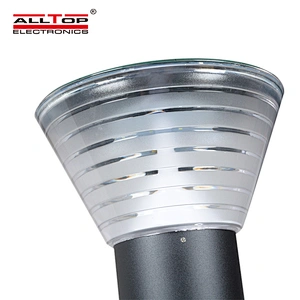 ALLTOP Waterproof ip65 outdoor dusk to dawn 5w all in one led solar garden light