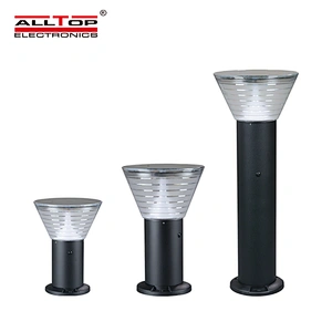 ALLTOP Waterproof ip65 outdoor dusk to dawn 5w all in one led solar garden light