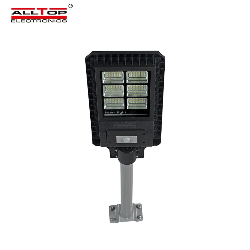 ALLTOP 200W 300W 450W 160LM Wireless Waterproof PIR Motion Sensor All In One Solar Street Lights