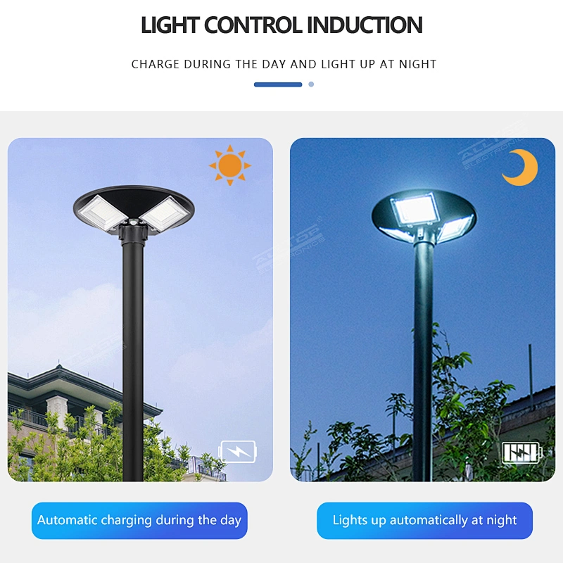 ALLTOP 300W 500W 160LM Wireless Waterproof Motion Sensor All In One Solar Garden Lights