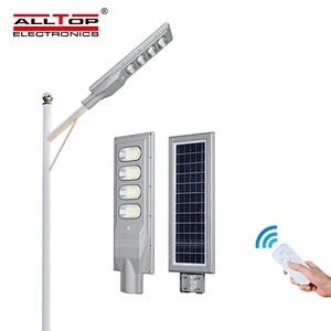 ALLTOP Factory price outdoor lighting IP65 solar panel 30watt 60watt 90watt 120watt 150watt all in one solar led street light