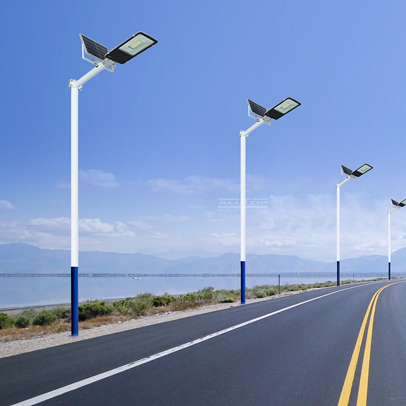 ALLTOP High Brightness remote control aluminum ip65 waterproof 100w outdoor garden solar led street light