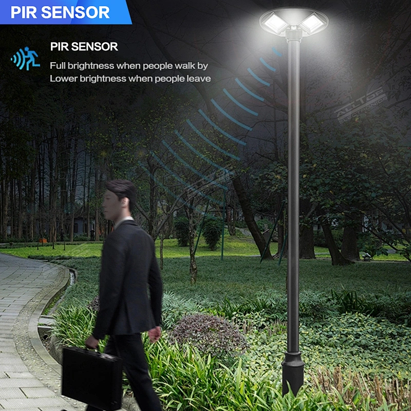 ALLTOP 300W 500W 160LM Wireless Waterproof Motion Sensor All In One Solar Garden Lights