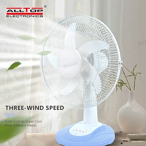 ALLTOP 16 Inch 24w solar panel home portable stand rechargeable energy solar powered fan solar fan