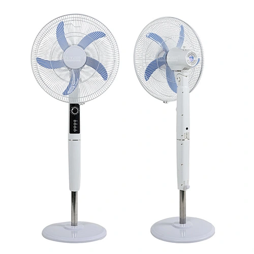 ALLTOP 18Inch Rechargeable Home Solar Power With Solar Panel AC/DC Solar Stand Fan