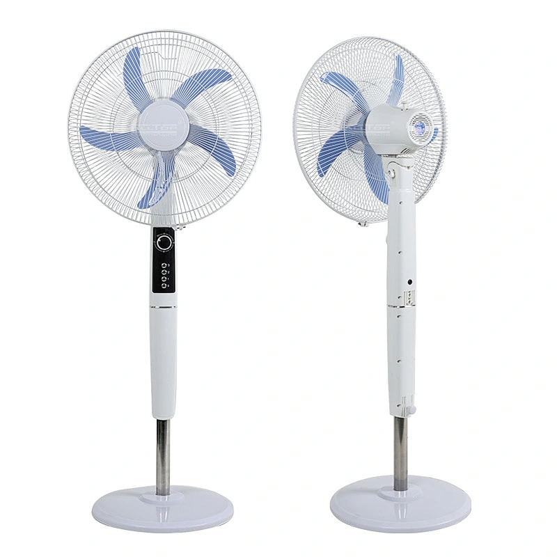 ALLTOP 18Inch Rechargeable Home Solar Power With Solar Panel AC/DC Solar Stand Fan