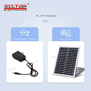 ALLTOP Wholesale 16 Inch high speed oscillating tower plastic remote control outdoor electric solar stand fan