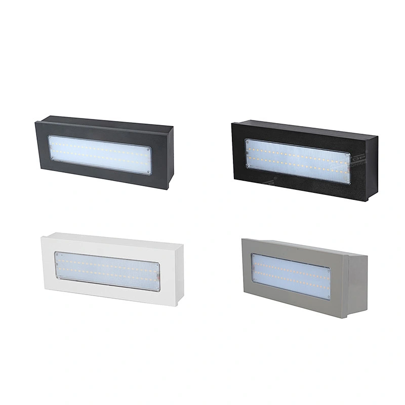 ALLTOP New Products Outdoor IP65 Waterproof Backyard 8W Wide Recessed LED Step Lights