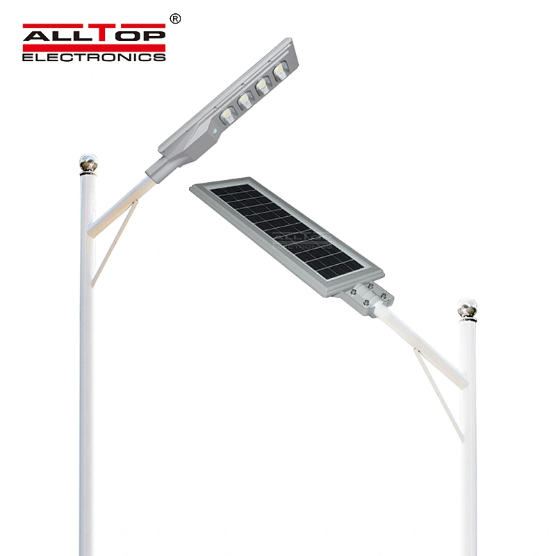 ALLTOP Factory price outdoor lighting IP65 solar panel 30watt 60watt 90watt 120watt 150watt all in one solar led street light