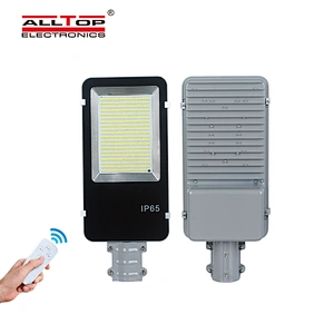 ALLTOP High lumen aluminum ip65 waterproof remote control 200w 300w outdoor solar led street light