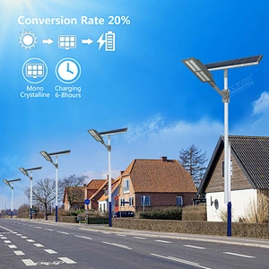 ALLTOP High lumen outdoor ip65 waterproof solar panel smd 90w led solar street light