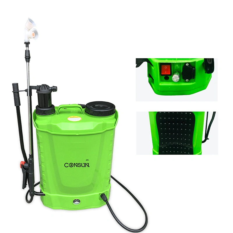 16l 20l knapsack 2 in 1 battery operated insecticide sprayer