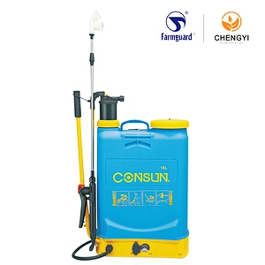 16 litres plastic herbicide 2 in 1 battery knapsack sprayer