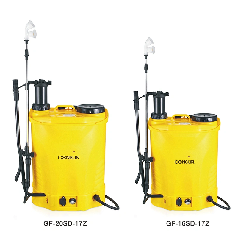 18l 20l knapsack 2 in 1 battery operated insecticide sprayer