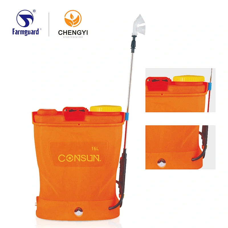 16 Liters agriculture rechargeable electric backpack power sprayer