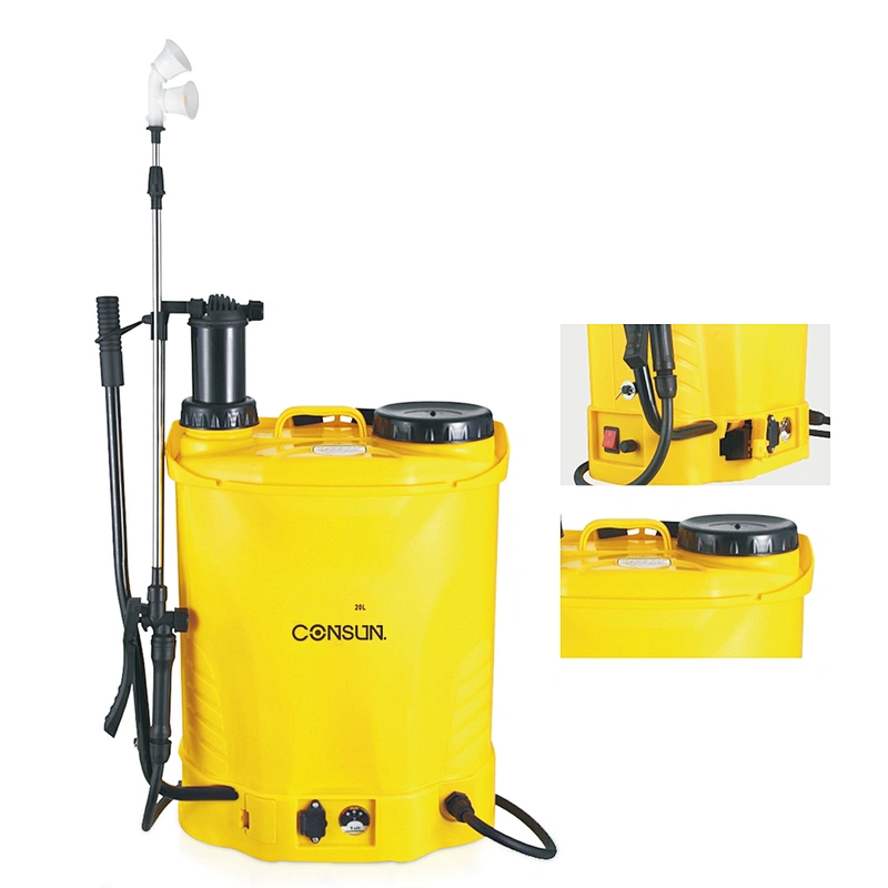 18l 20l knapsack 2 in 1 battery operated insecticide sprayer