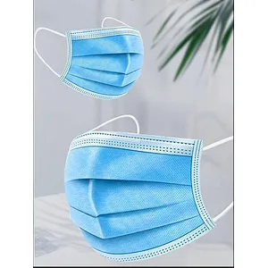 5 Pieces Face Mask 3 Ply Disposable Face Masks Non-Woven Mask Protective Mask with CE