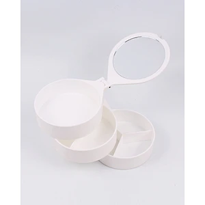 STORAGE BOX  WITH MIRROR