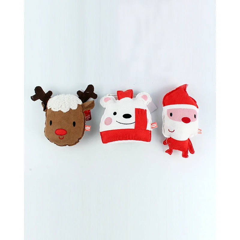 CHRISTMAS PET TOY WITH SQUEAKING