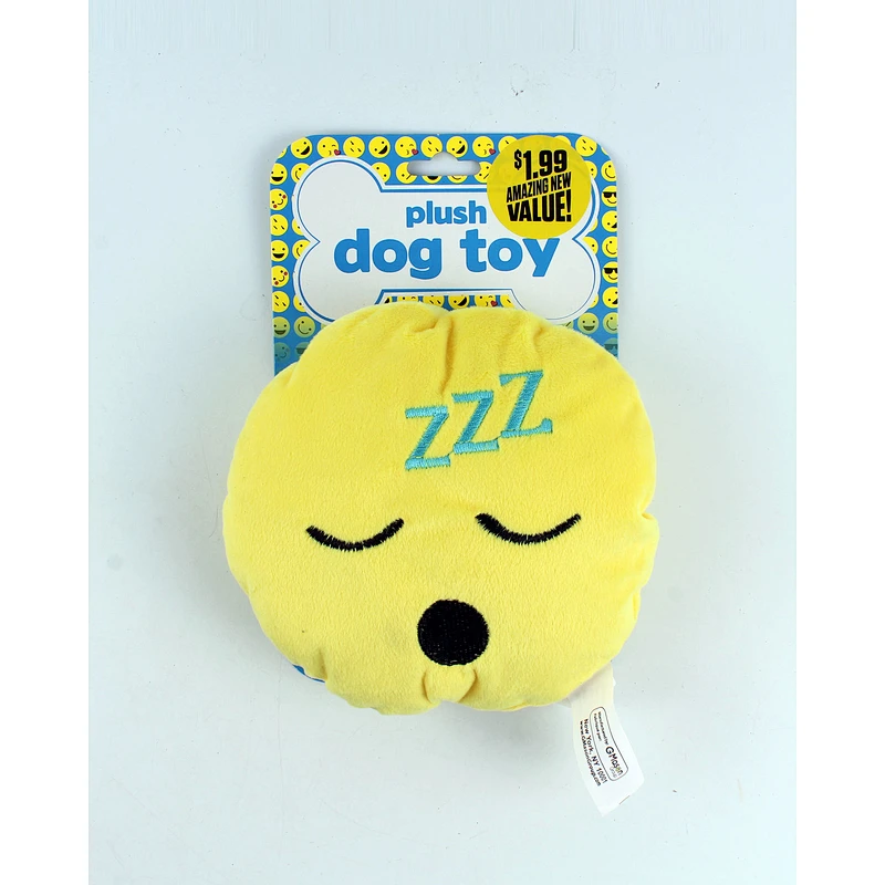 PLUSH DOG TOY WITH SQUEAKING