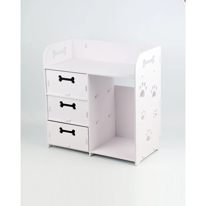 STORAGE RACK WITH 3 DRAWERS