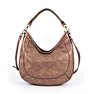 Ladies leather hobo shoulder handbags