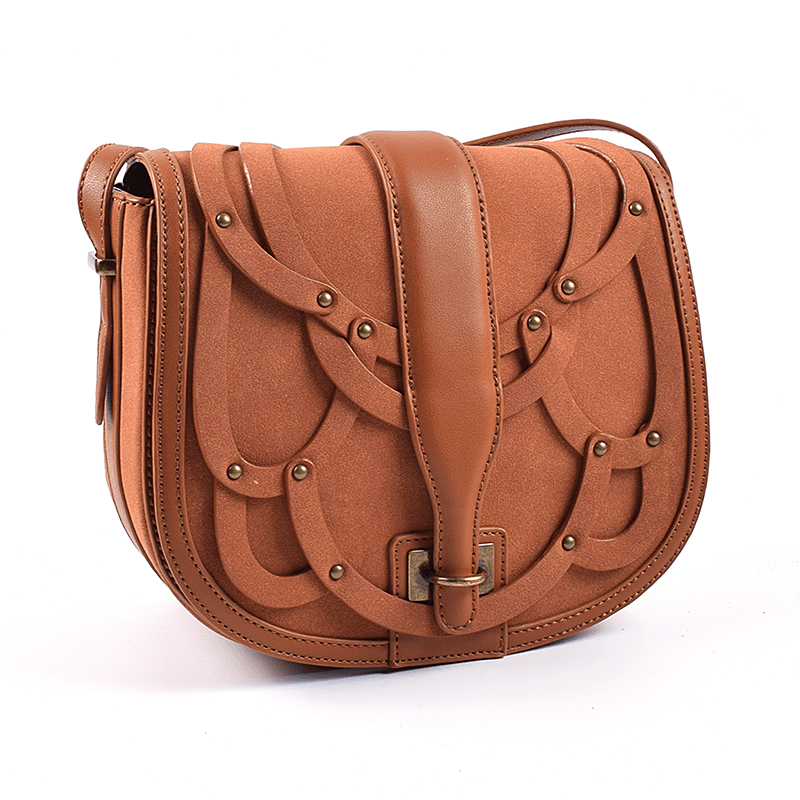 laser-cut pattern leather boho crossbody bag suppliers