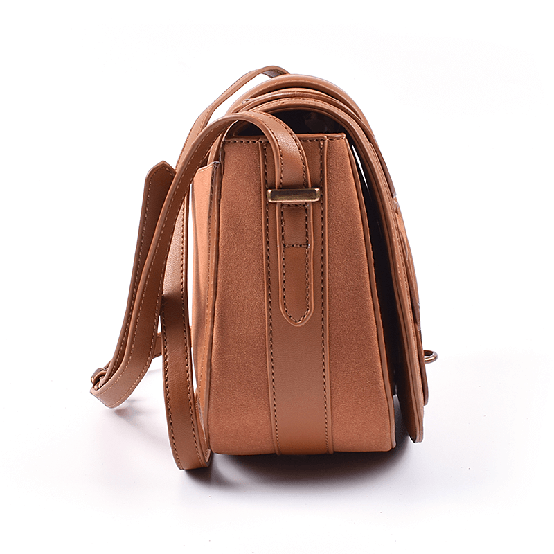 laser-cut pattern leather boho crossbody bag suppliers