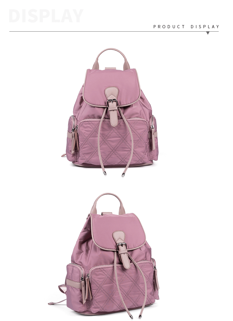 Multi Pocket Nylon Backpack suppliers