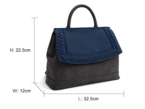 fashion laptop briefcase bag with woven decoration suppliers
