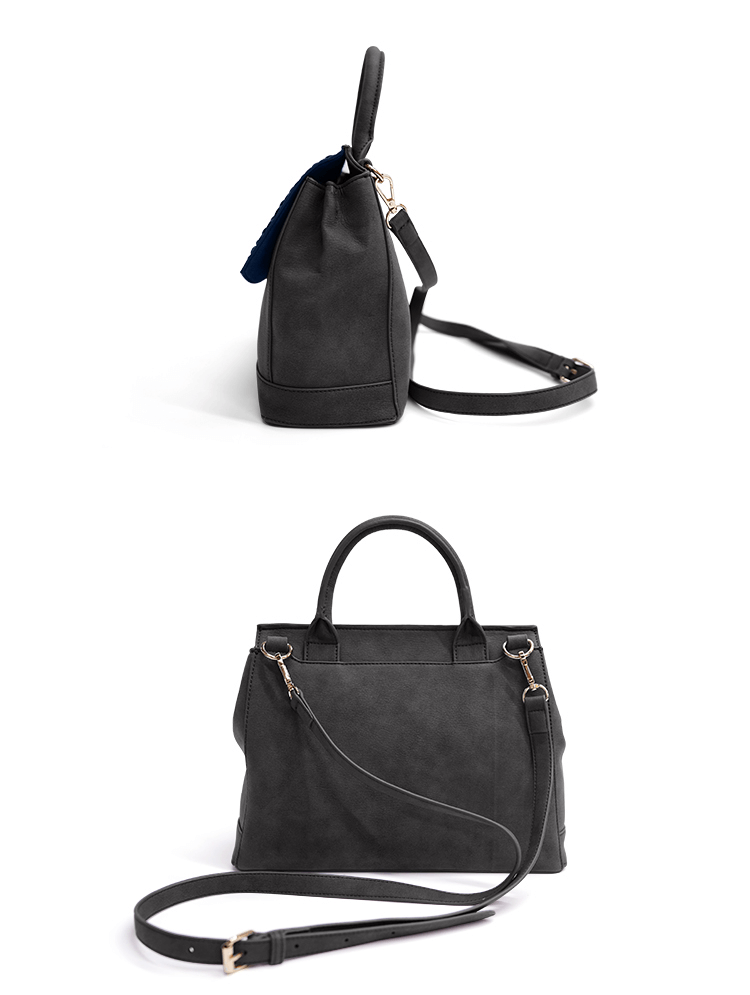 fashion laptop briefcase bag with woven decoration suppliers