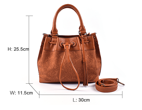 pattern leather embossed bags suppliers