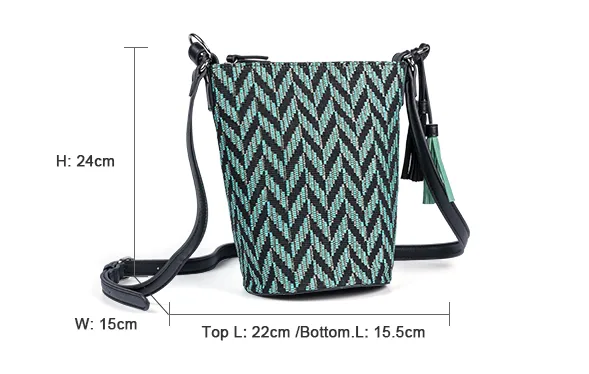 Ladies Bucket Weave Bag suppliers