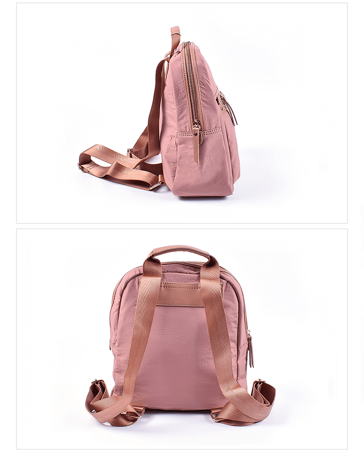 Pink Nylon Backpack suppliers