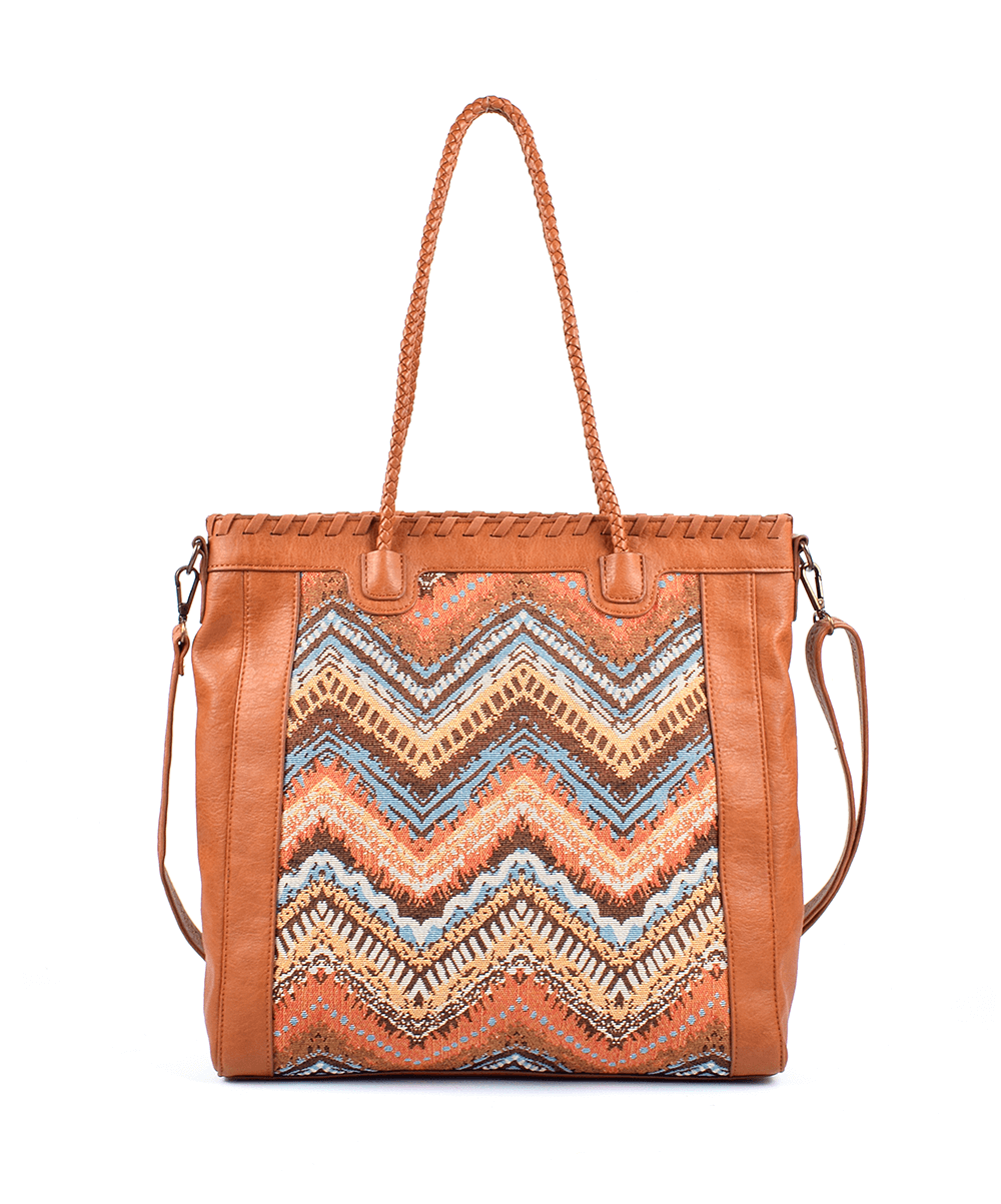 ladies vintage tapestry bag with suade leather tassel suppliers