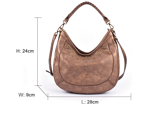 ladies leather hobo shoulder handbags suppliers