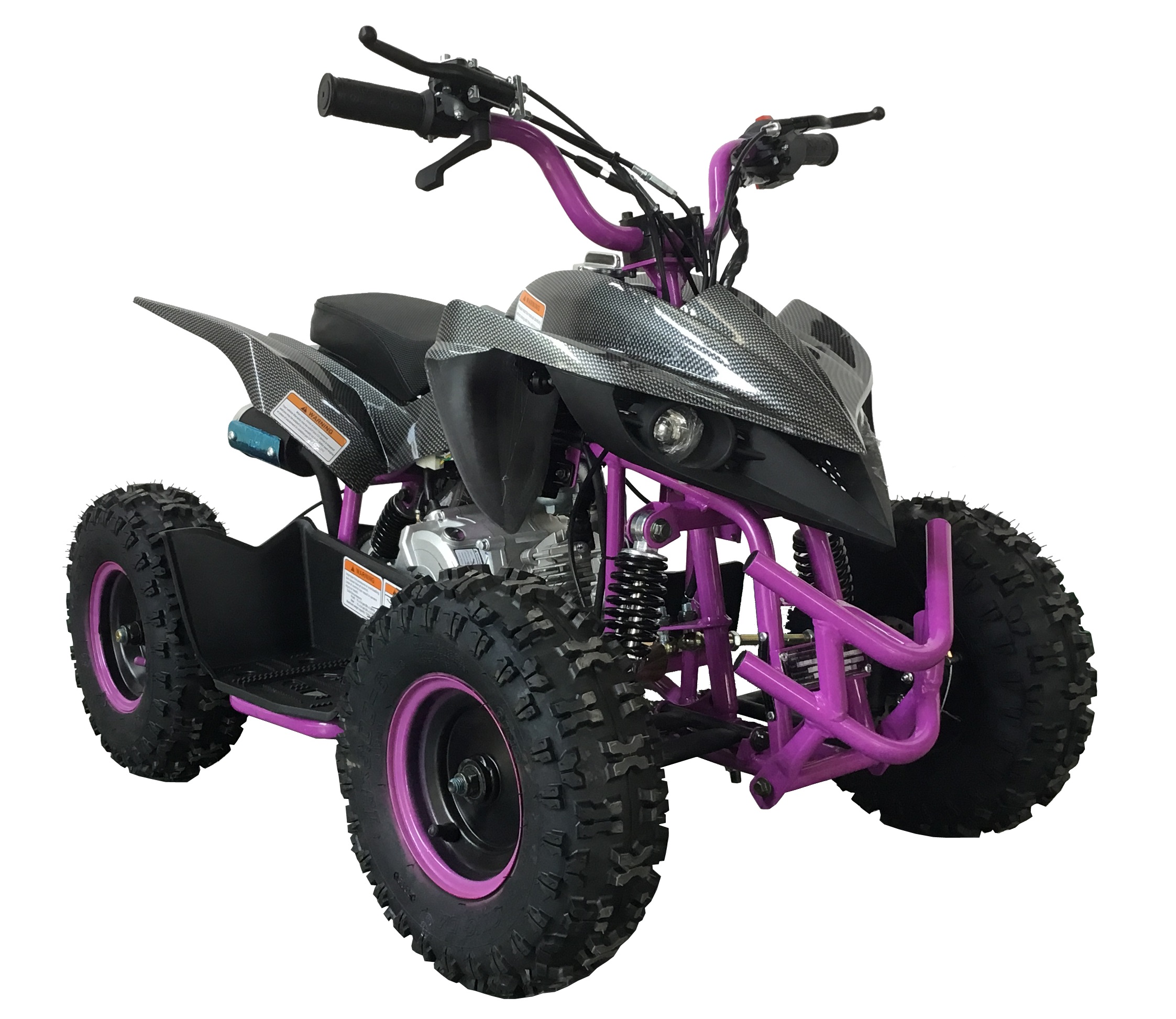 Hot sale best quality gas powered two stroke update four stroke 50cc mini quad bike