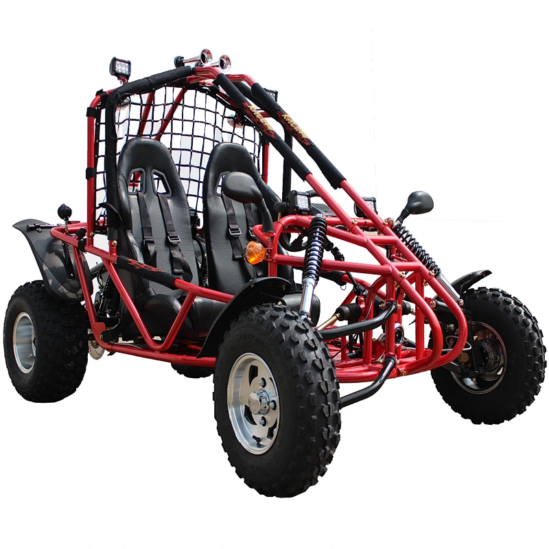 New model EEC two seats automatic 200CC gas cheap adult go karts