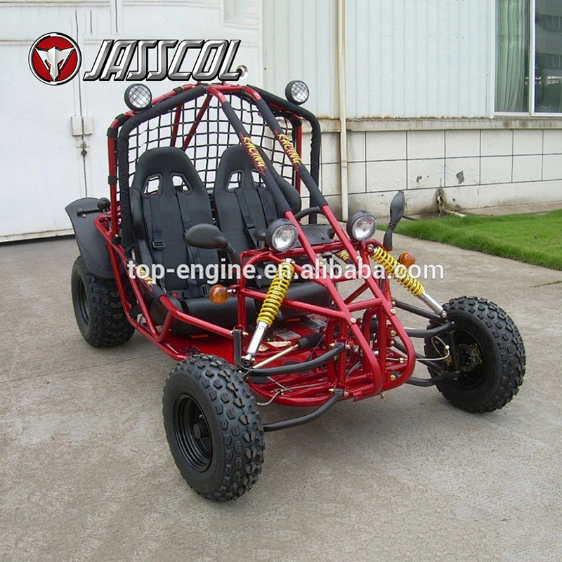 New model EEC two seats automatic 200CC gas cheap adult go karts