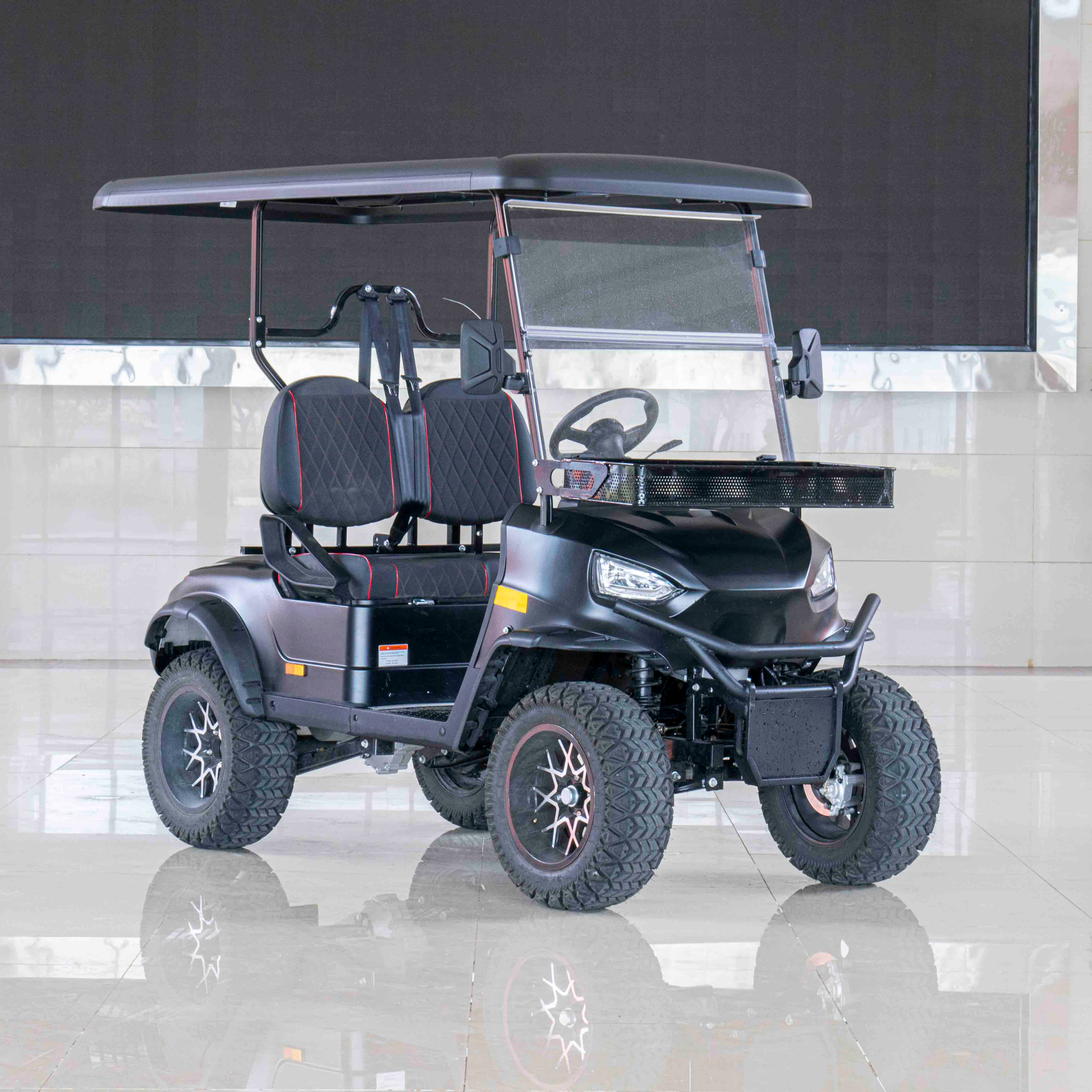 EEC ROAD LEGAL CARTS ELECTRIC LITHIUM BATTERY GOLF CARTS with 2 seat