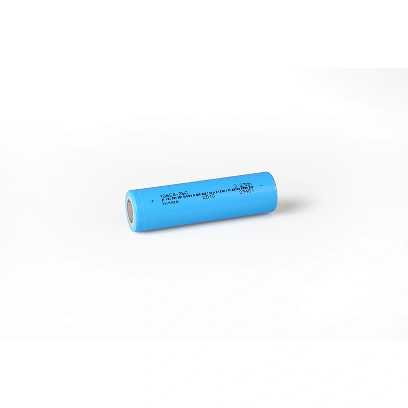 Rechargeable Cylindrical Lithium Battery Cells 4.2V Discharge ICR18650 25C 2500mAh Li-ion Cell