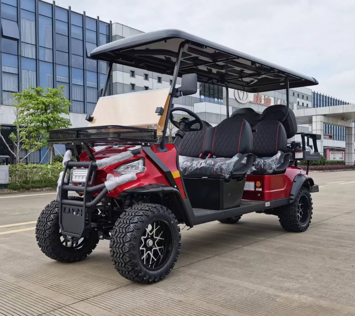 5KW CE Approved 2 Seats 150AH Electric Golf Cart Electric Golf Buggy