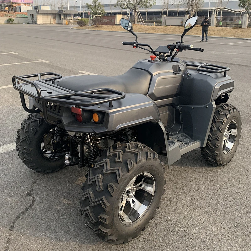 Electric ATV 4X4 Quad Bike 5000W 72V 92.4AH Adult Lithium battery  Hydraulic brake 12 inch tire