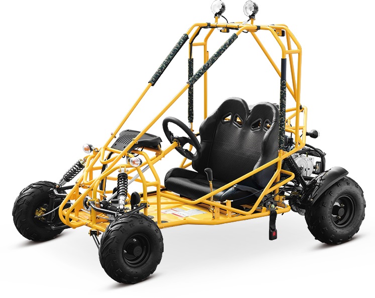 Various good quality four wheels good price 50km / h double seats go kart