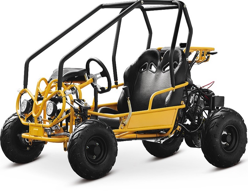 Hot selling new gas off road 2 seat children electric 110CC kids go karts